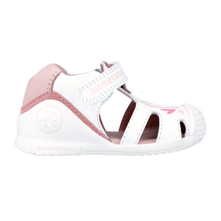 Sandalia Niña Velcro Corazones Biomecanics