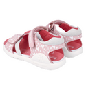 Sandalia Niña Velcro Corazones Biomecanics