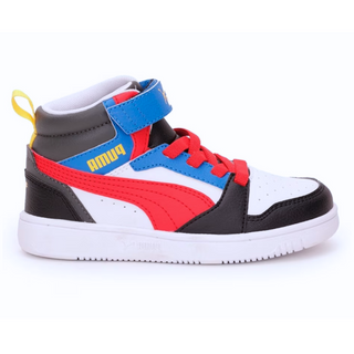 Tenis Niño Puma Rebound V6 Mid Puma