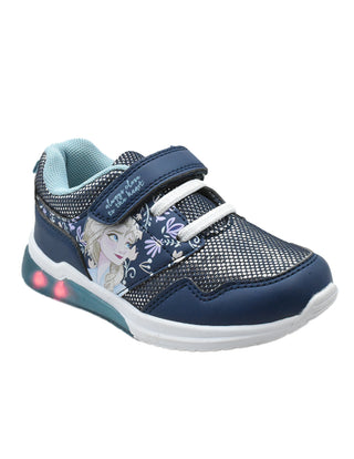 Tenis Niña Frozen Luces Velcro Georgie