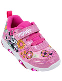 Tenis Niña Minnie Velcro Con Luces Georgie Boy